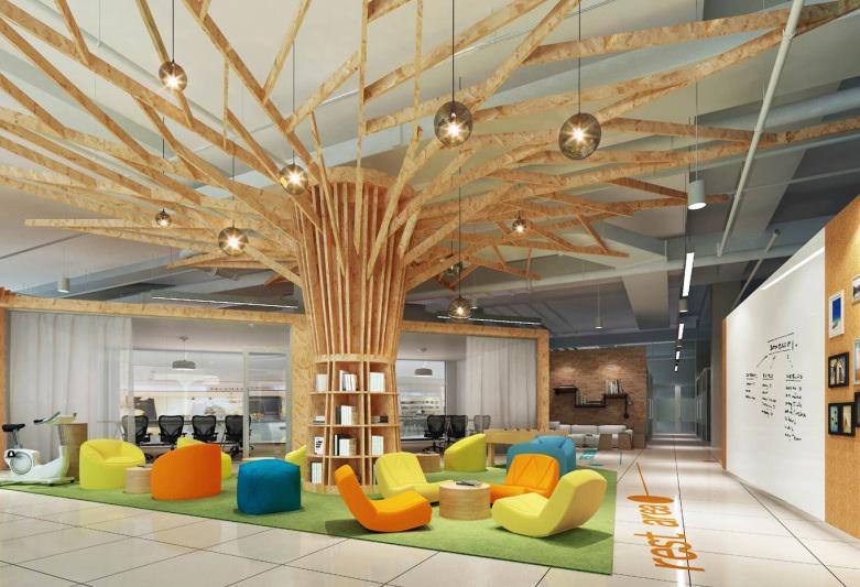 優(yōu)客工場(chǎng)辦公區(qū)精裝修工程_