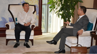 中景恒基投資集團(tuán)董事長(zhǎng)肖厚忠在京接見(jiàn)宏大建設(shè)集團(tuán)領(lǐng)導(dǎo)一行