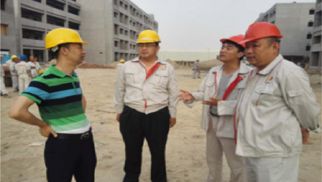 集團(tuán)總裁張睿蒞臨巴基斯坦薩希瓦爾電站裝修項(xiàng)目慰問(wèn)指導(dǎo)工作