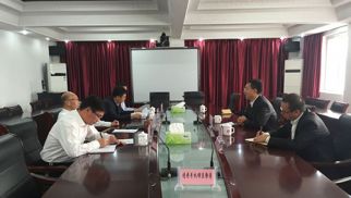 肖厚忠董事長與連云港城建集團領(lǐng)導(dǎo)座談