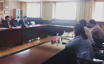 集團(tuán)執(zhí)行總裁時亮一行赴天津?qū)幒涌h座談考察